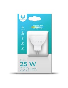 BOMBILLA LED G4 MR11 | 3W | 220LM | LUZ CALIDA | FOREVER