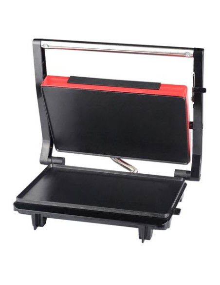 SANDWICHERA INOX PLACA LISA 750W ROJA MUVIP