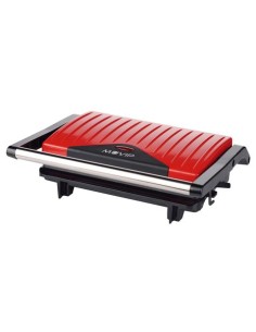 SANDWICHERA INOX PLACA LISA 750W ROJA MUVIP 2