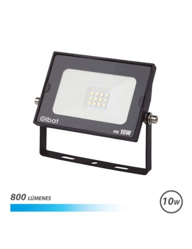 FOCO LED SERIE SUPER SLIM 10W | 800LM | 6500K ELBAT