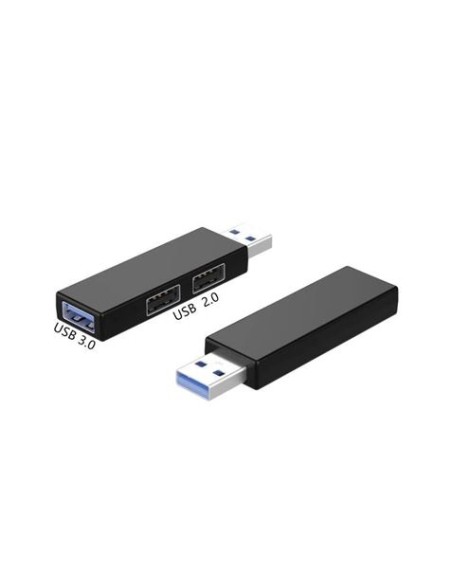 HUB USB 3 PUERTOS | 2 X USB 2.0 | 1 X USB 3.0 CROMAD