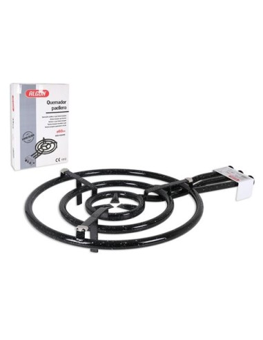 QUEMADOR DE ACERO 60CM PARA PAELLERO GAS ALGON
