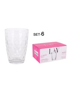 SET 6 VASOS CRISTAL 415CC NEW ARTEMIS
