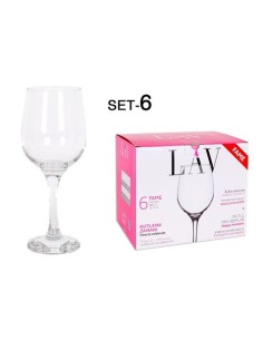 SET 6 COPAS VINO/AGUA 480CC FAME HI
