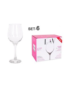 SET 6 COPAS VINO/AGUA 395CC FAME HI