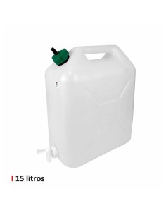 BIDON DE AGUA CON GRIFO 15 LITROS EXTRA FUERTE EDA
