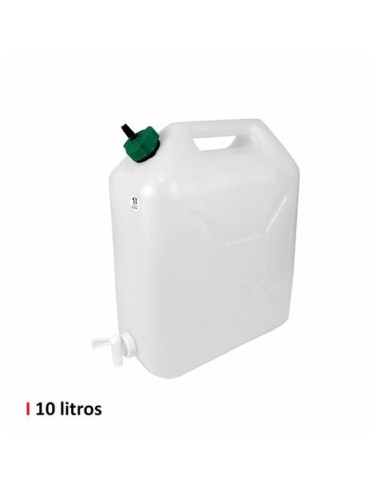 BIDON DE AGUA CON GRIFO 10 LITROS EXTRA FUERTE EDA