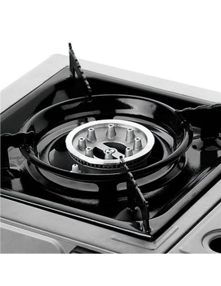 COCINA DE GAS PORTATIL BOMBONA + ADAPTADOR BOTELLA MUVIP
