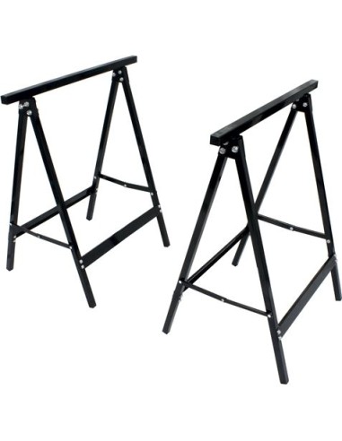 PACK 2 CABALLETES METALICOS MADER