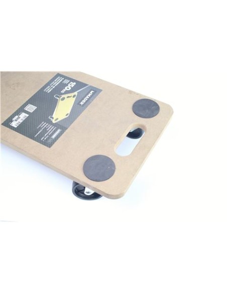 PLATAFORMA DE CARGA CON RUEDAS 58X30X12CM MADER