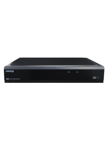VIDEOGRABADOR IP 4K 8 CANALES 8MP DETECCION CARAS/VEHÃCULOS CAMVIEW