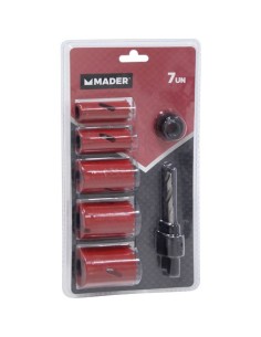 JUEGO 7 PCS CORONAS BI-METAL MADER