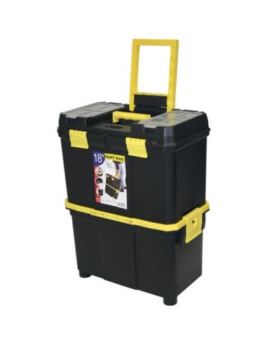 CAJA MULTIUSOS PLÃSTICO CON RUEDAS MADER