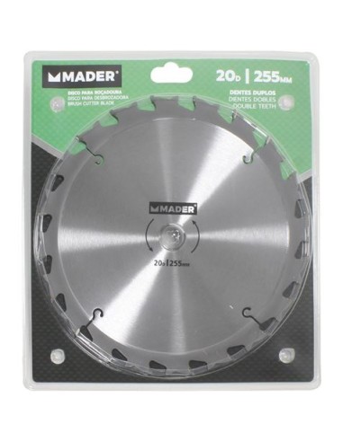 DISCO DESBROZADORA TUNGSTENO 255mm MADER