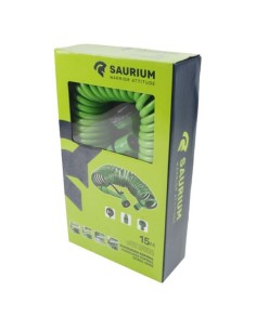 MANGUERA JARDIN ESPIRAL 15Mtrs. SAURIUM 2