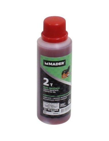 LUBRICANTE SINTÃ‰TICO 2T. 125mL MADER