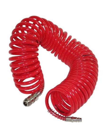 MANGUERA ESPIRAL 10Mtrs. AIRE COMPRIMIDO MADER