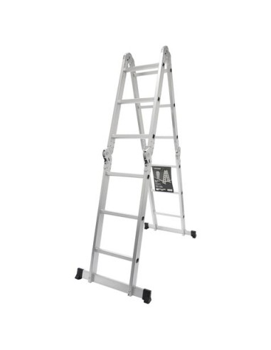 ESCALERA ALUMINIO ARTICULADA 3X4 MADER