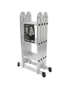 ESCALERA ALUMINIO ARTICULADA 3X4 MADER 2