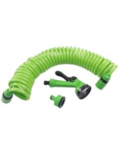 MANGUERA JARDIN ESPIRAL 7,5 Mtrs. SAURIUM