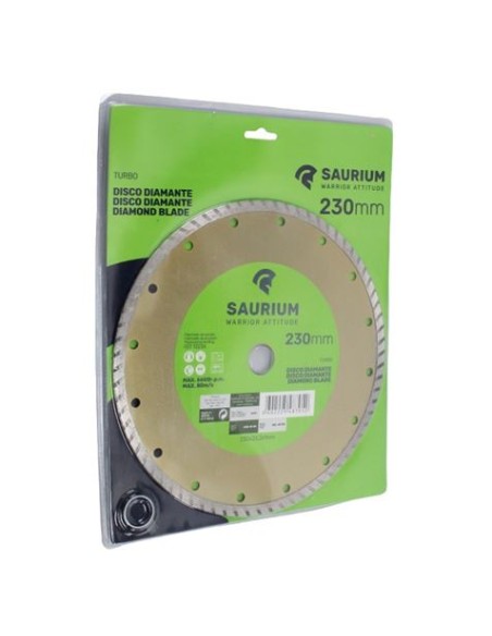 DISCO DIAMANTE SEGMENTADO 230MM TURBO SAURIUM