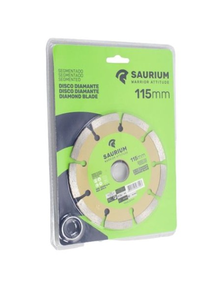 DISCO DIAMANTE SEGMENTADO 115MM SAURIUM
