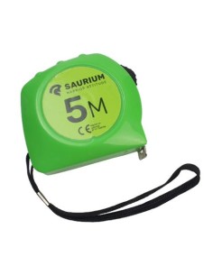 FLEXOMETRO, 5 Mtrs.X 19 mm. SAURIUM 2