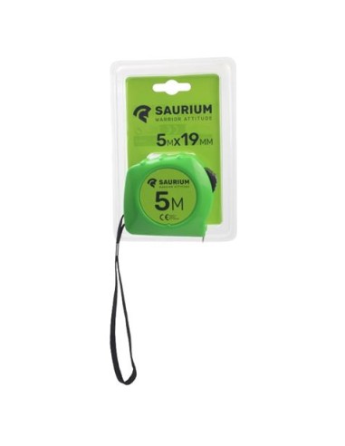 FLEXOMETRO, 5 Mtrs.X 19 mm. SAURIUM