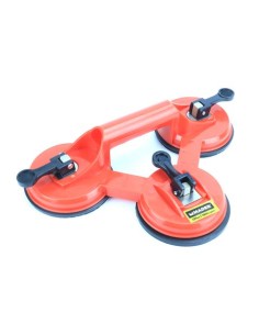 VENTOSA TRIPLE 115mm 100Kgs SAURIUM