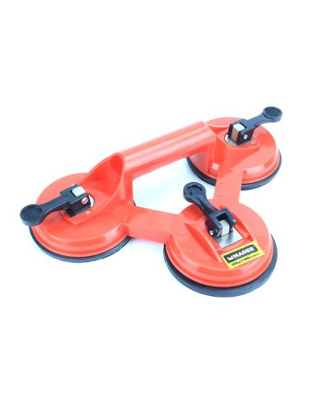 VENTOSA TRIPLE 115mm 100Kgs SAURIUM