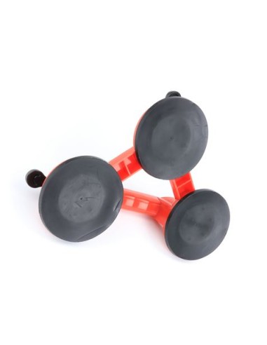 VENTOSA TRIPLE 115mm 100Kgs SAURIUM