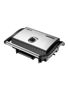SANDWICHERA INOX GRILL 1500W TEMPERATURA REGULABLE MUVIP