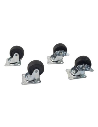 RUEDA GOMA GIRATORIA 50MM, 35KG SAURIUM