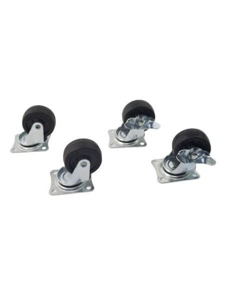 RUEDA GOMA GIRATORIA 50MM, 35KG SAURIUM