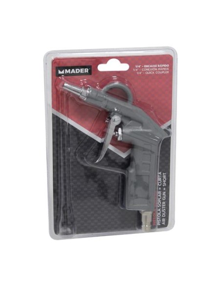PISTOLA DE SOPLAR CAÃ‘O CORTO MADER