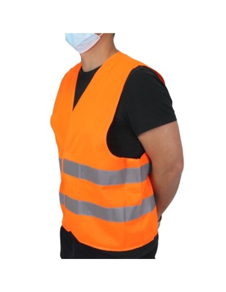 CHALECO REFLECTANTE COLOR NARANJA MADER