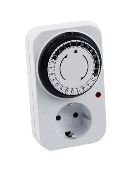 PROGRAMADOR DE ENCHUFE 24 HORAS MADER