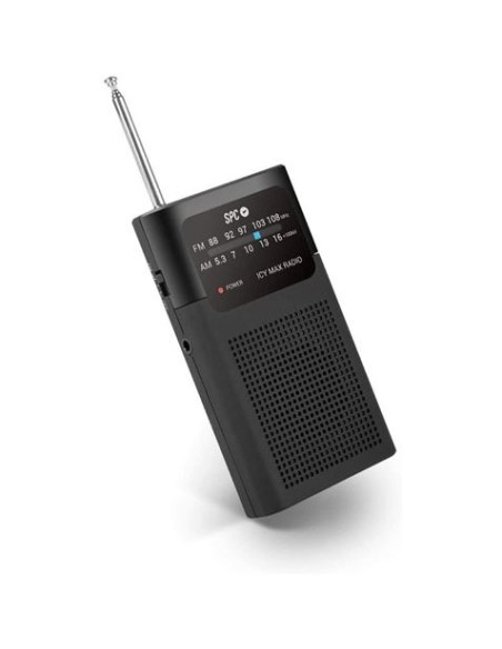 RADIO PORTATIL ICY MAX SPC NEGRA