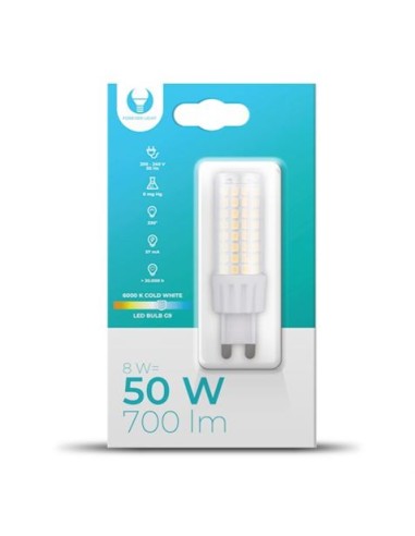 BOMBILLA LED G9 8W 700 LUMEN LUZ FRIA FOREVER