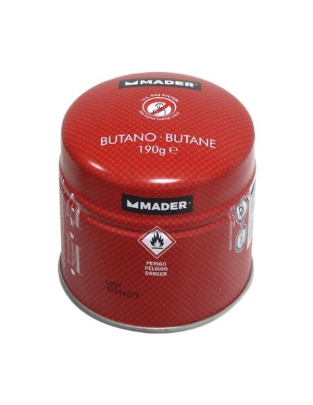 CARTUCHO GAS 190GR. MADER
