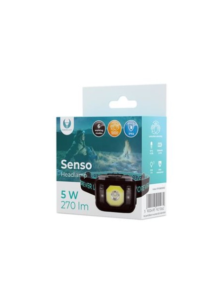 LINTERNA FRONTAL LED COB 5W 270LUMEN FOREVER