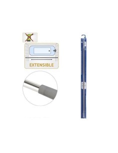 BARRA EXTENSIBLE BAÃ‘O ACERO INOX 22MM 110-200 HBS