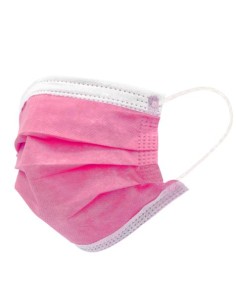 PACK 50 MASCARILLAS QUIRURGICAS DESECHABLES ROSA PROSAFE