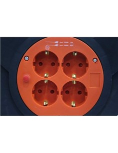 ENROLLADOR DE CABLE 50 METROS CABLE 3X1.5MM SUPER POWER 2