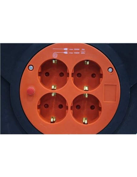 ENROLLADOR DE CABLE 50 METROS CABLE 3X1.5MM SUPER POWER