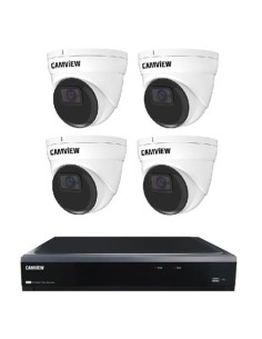 PACK VIDEOGRABADOR 5MP + 4 CAMARAS AHD 5MP DOMO CAMVIEW