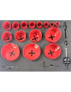 JUEGO 20 PCS CORONAS BI-METAL MADER 2